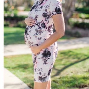 PRICE REDUCED! Pinkblush Maternity Floral Dress